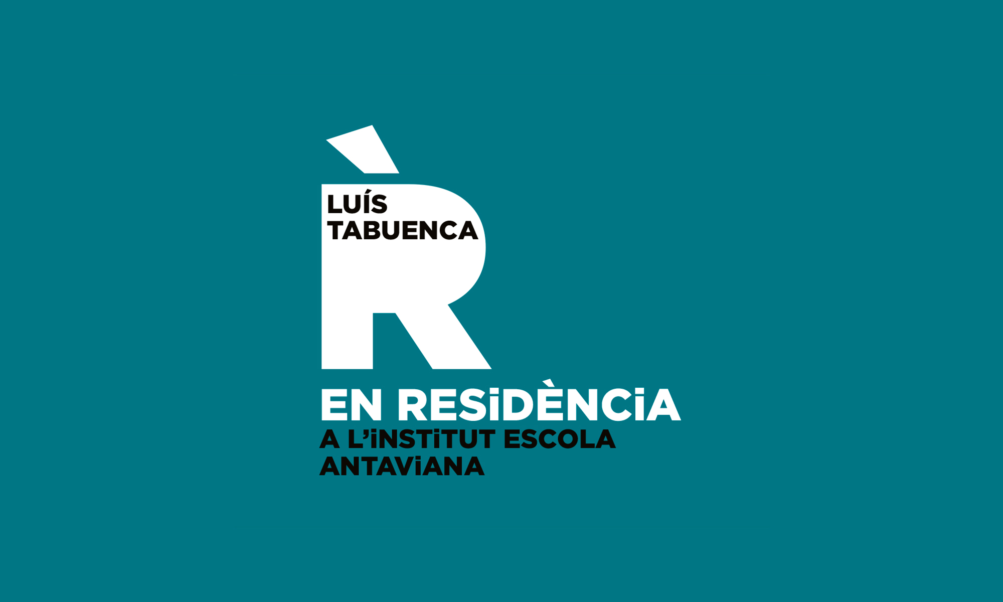 Luís Tabuenca EN RESiDÈNCiA a l'Institut Escola Antaviana