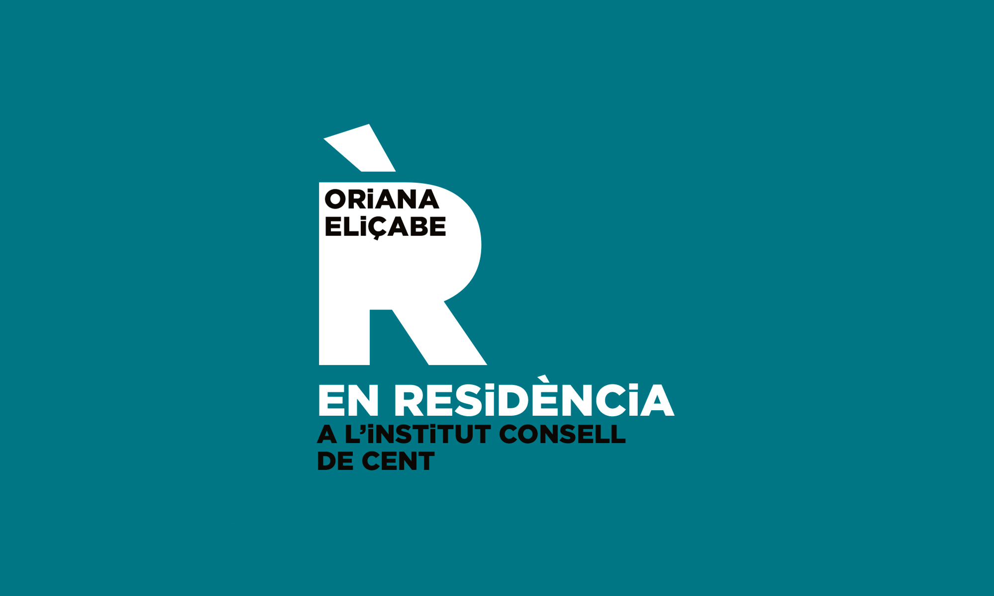 Oriana Eliçabe EN RESiDÈNCiA a l'Institut Consell de Cent