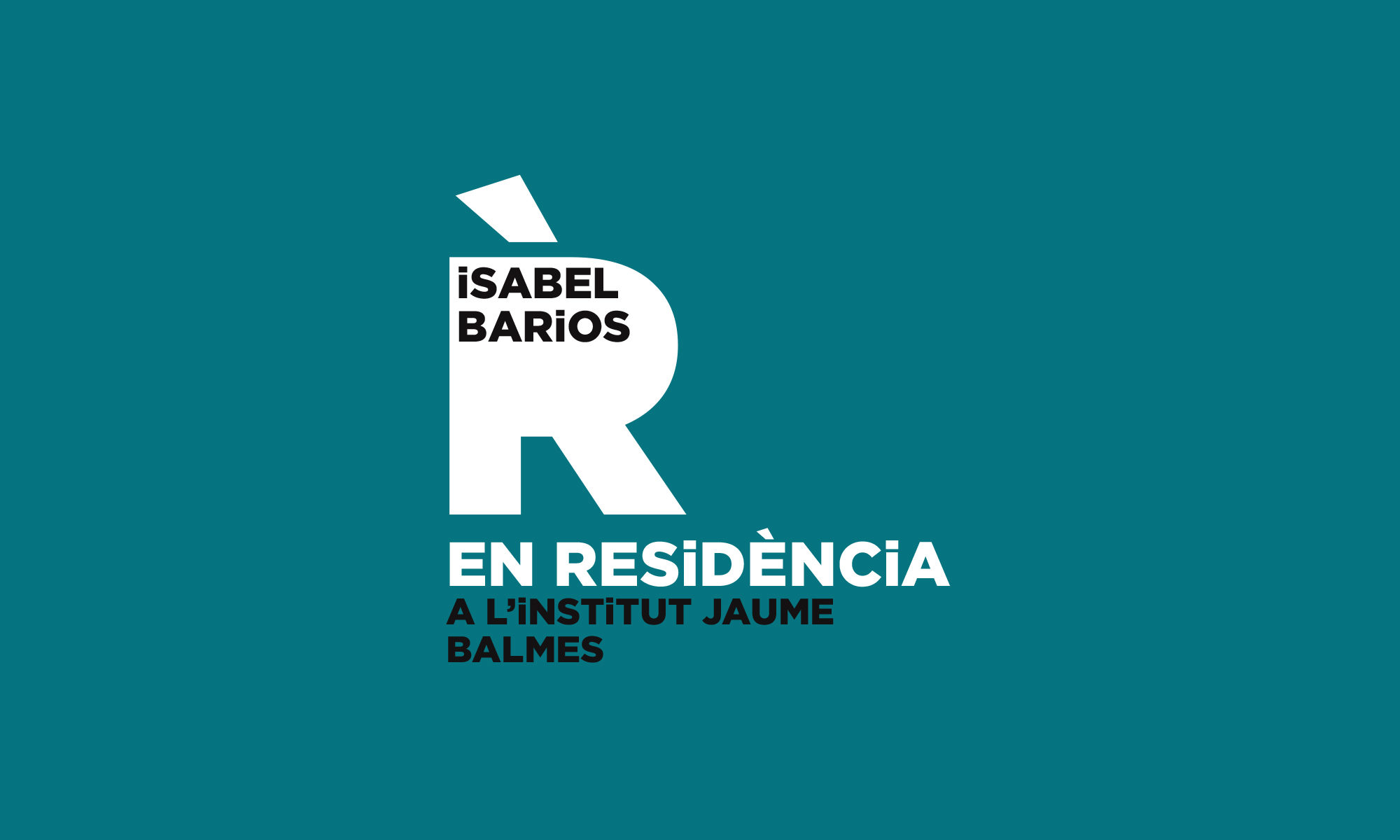 Isabel Barios EN RESIDÈNCIA