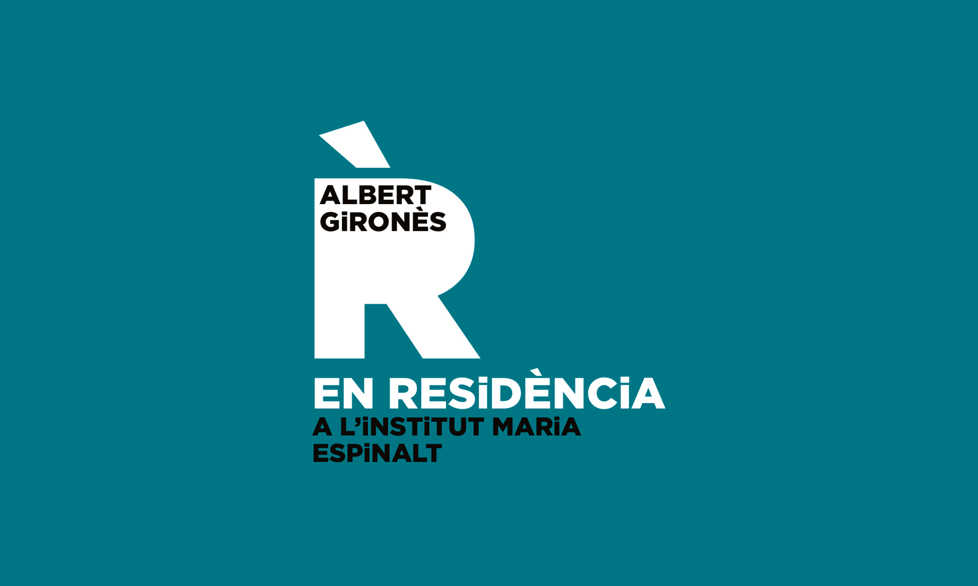 Albert Gironès EN RESiDÈNCiA a l'Institut Maria Espinalt