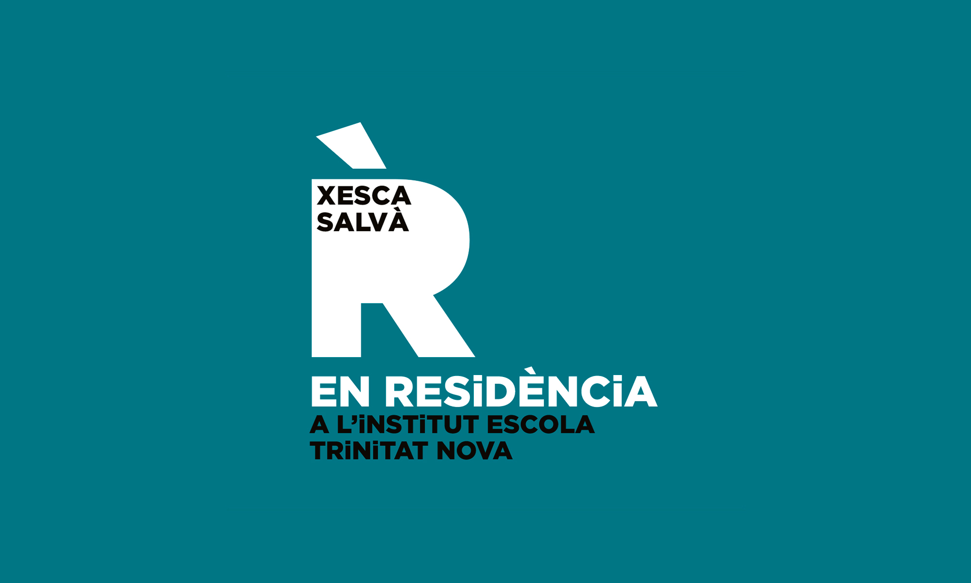 Xesca Salvà EN RESiDÈNCiA a l'Institut Escola Trinitat Nova