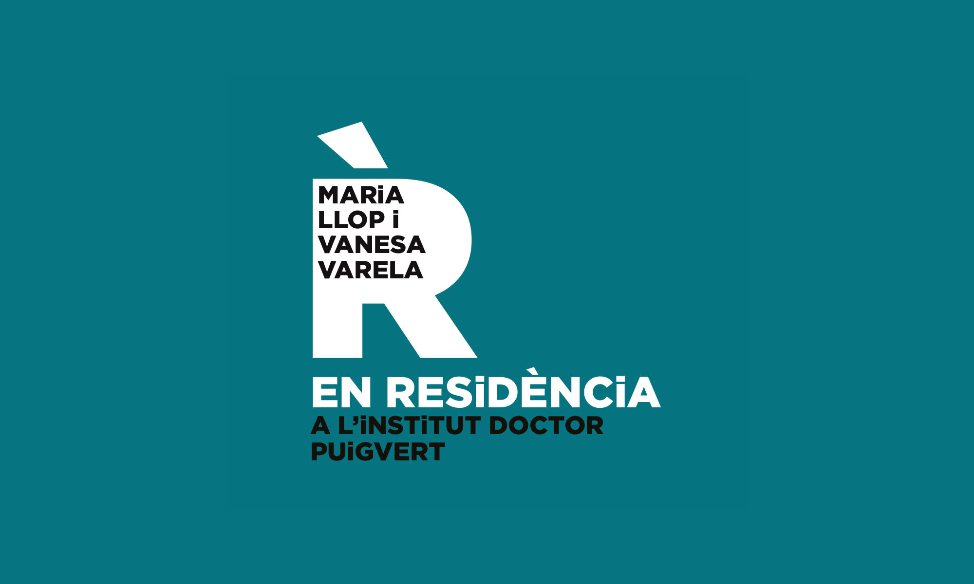 Maria Llop i Vanesa Varela EN RESIDÈNCIA