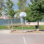 Camp de basquet centrat
