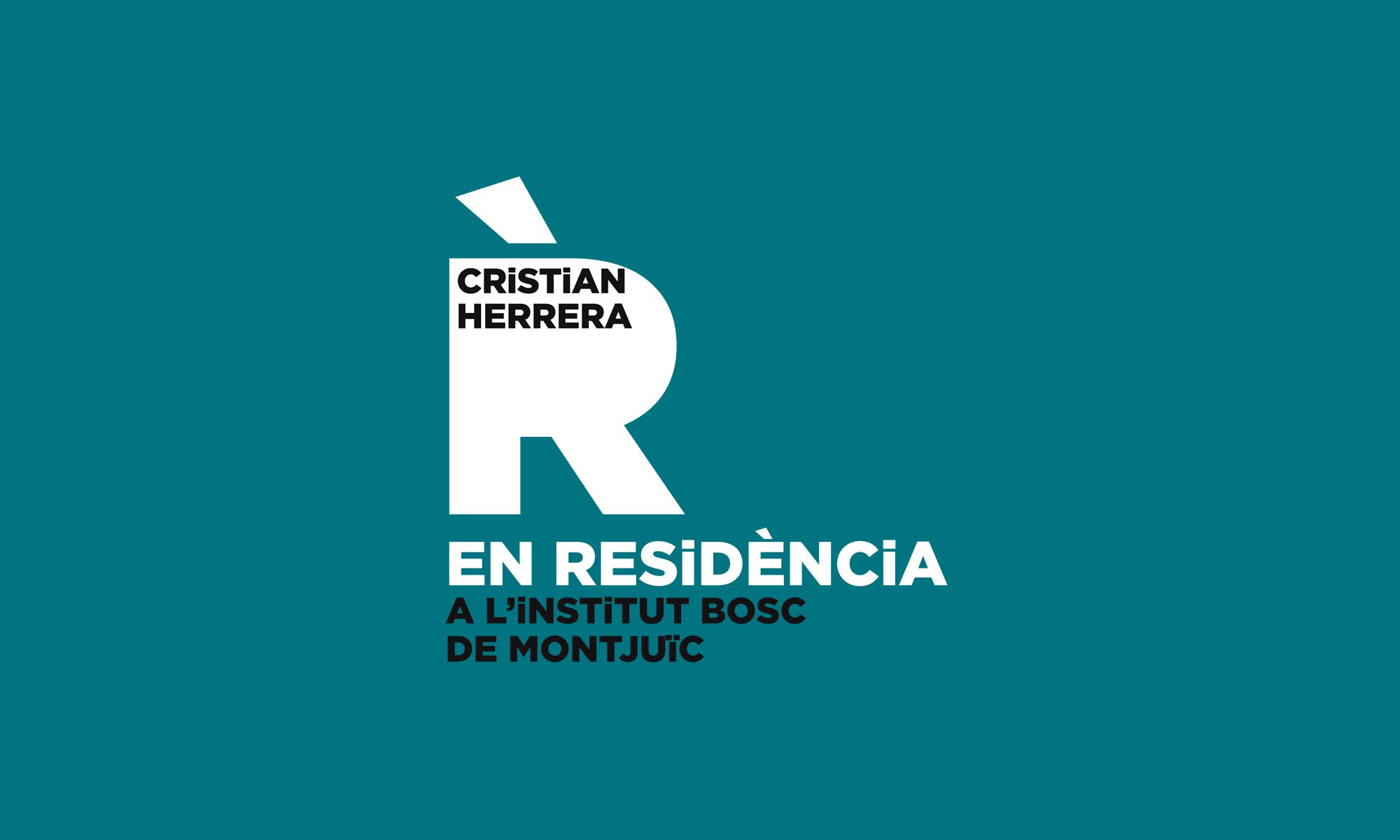 Cristian Herrera EN RESiDÈNCiA al Bosc de Montjuïc