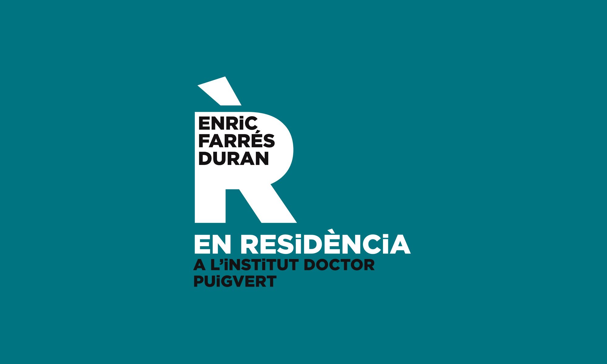 Enric Farrés Duran EN RESiDÈNCiA al Doctor Puigvert