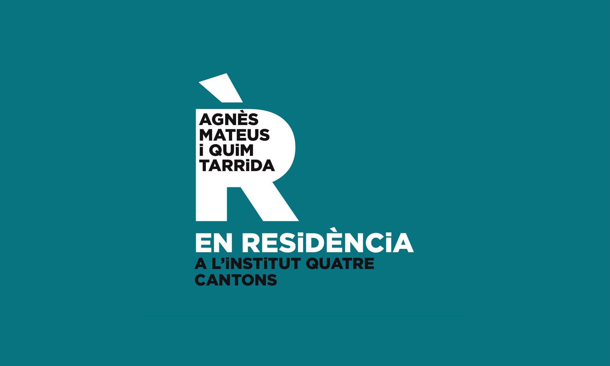 Agnès Mateus i Quim Tarrida EN RESiDÈNCiA